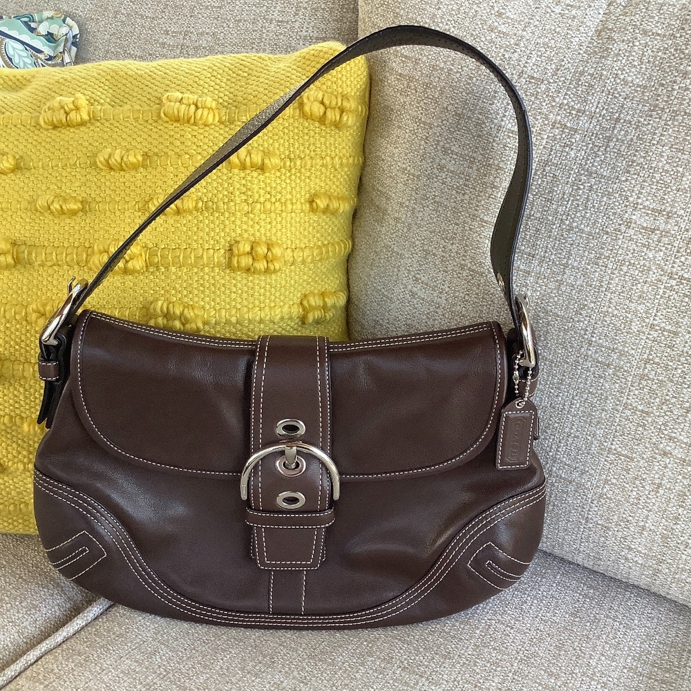 Coach shouler bag in brown